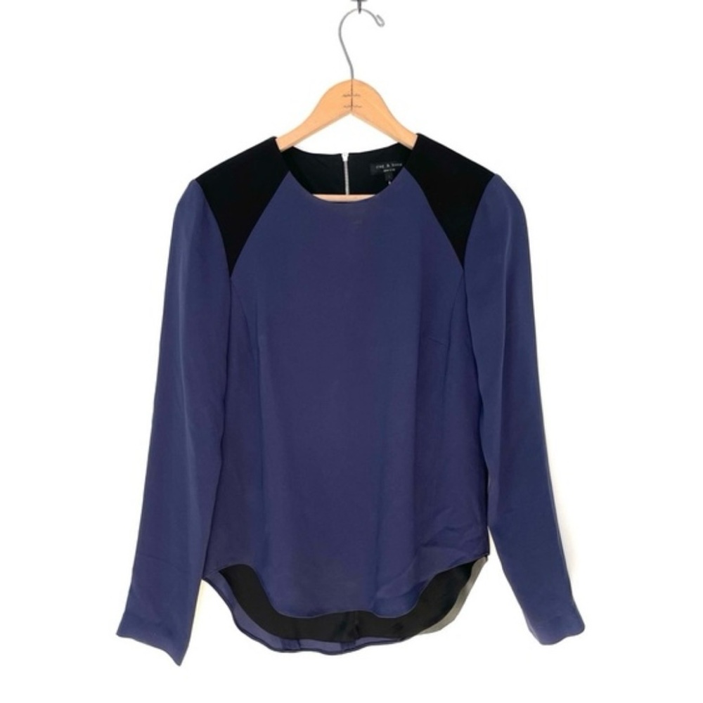 Rag & Bone Navy Blue Women's Top